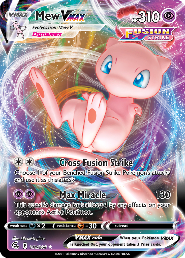 Mew VMAX card