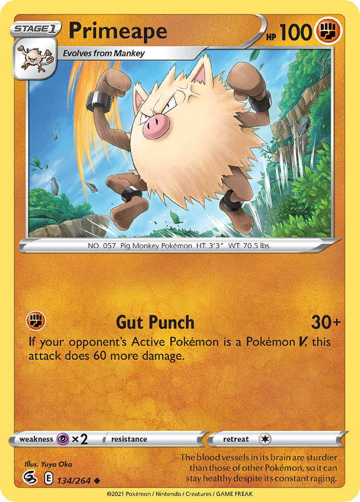 Primeape card