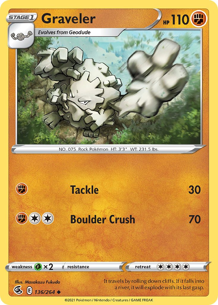 Graveler card