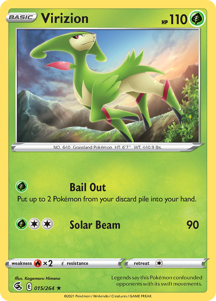 Virizion card