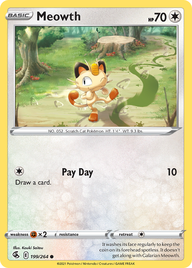 Meowth card