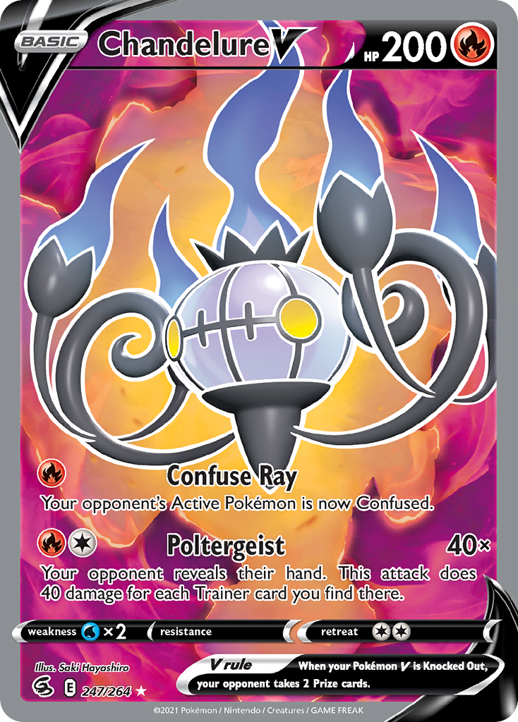 Chandelure V card