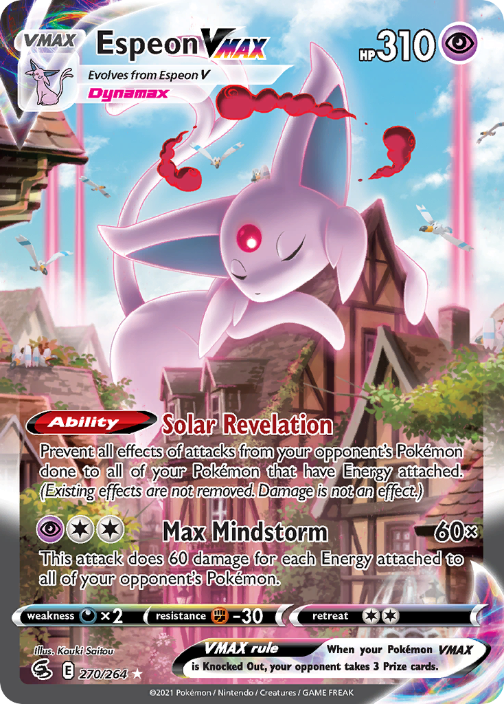 Espeon VMAX card