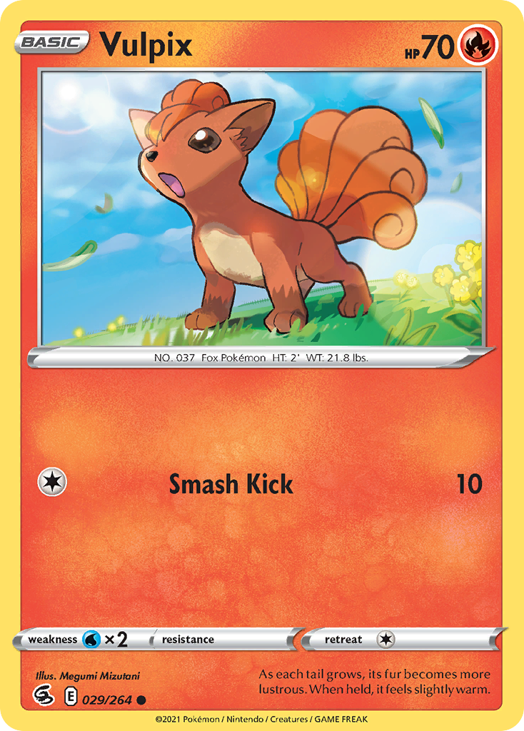 Vulpix card