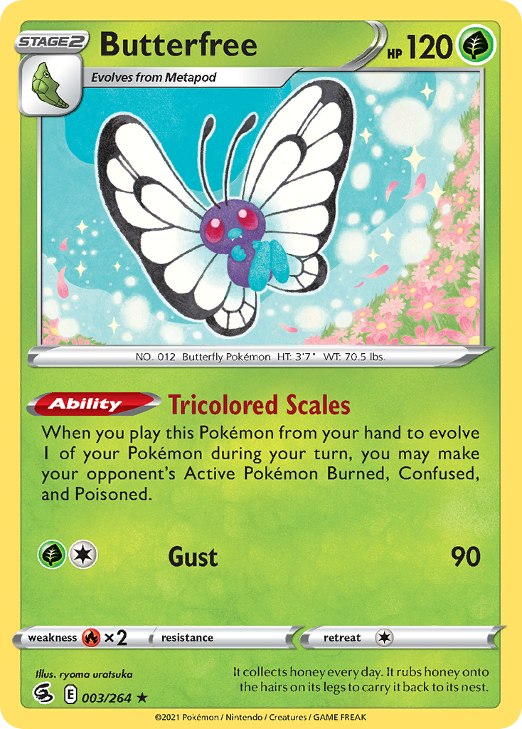 Butterfree card