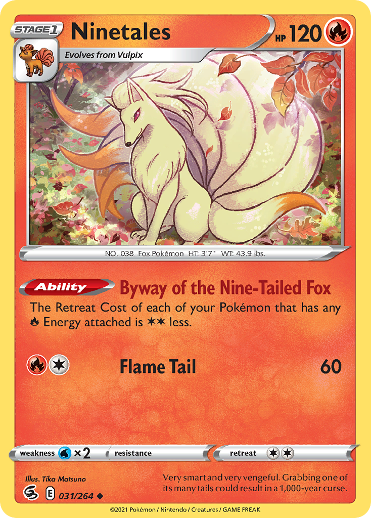 Ninetales card