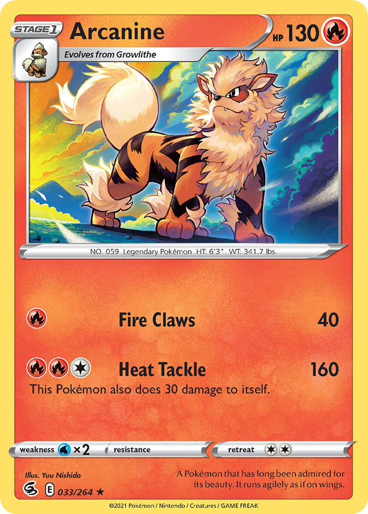 Arcanine card