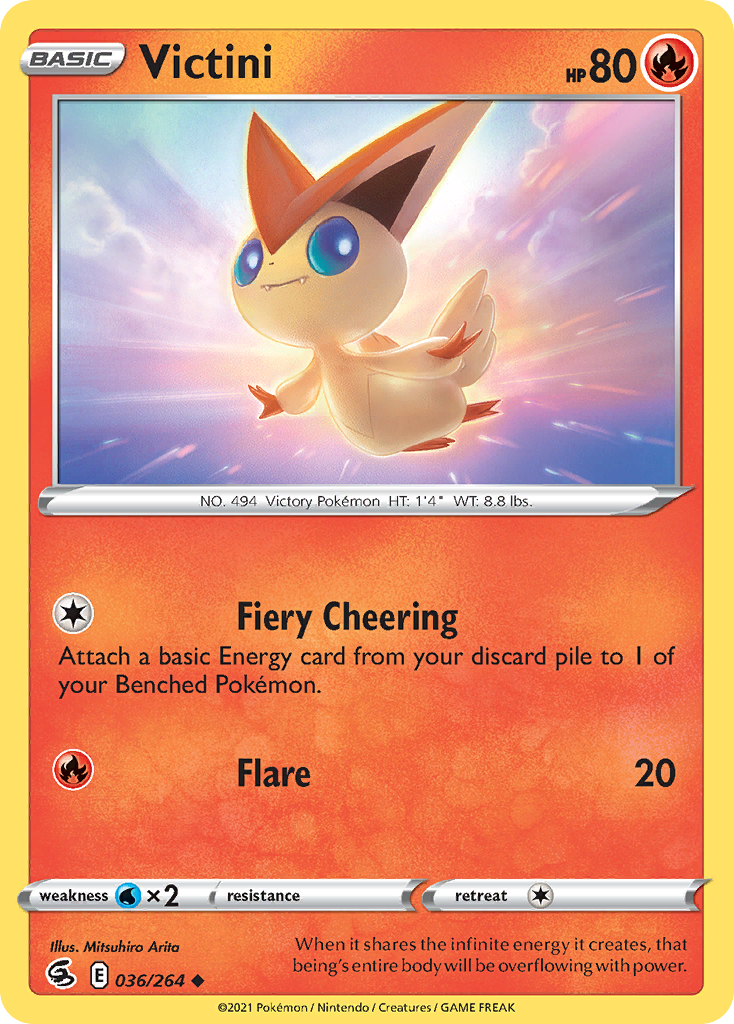 Victini card