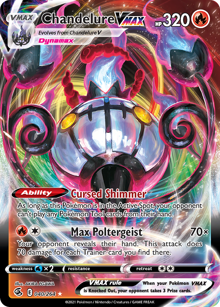 Chandelure VMAX card