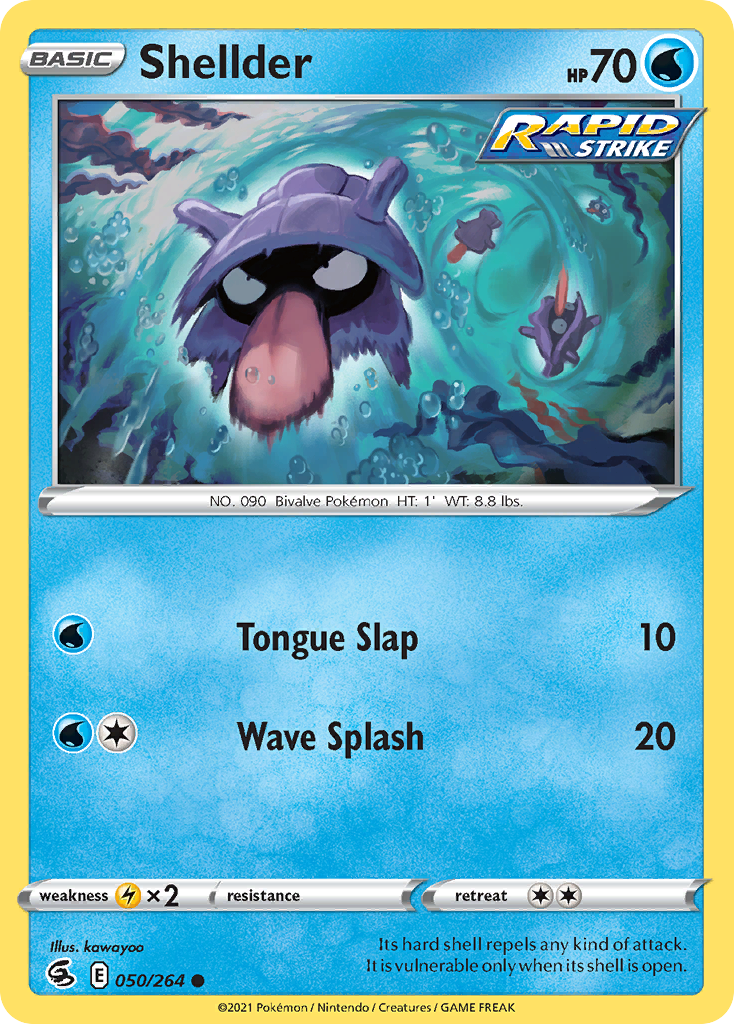 Shellder card