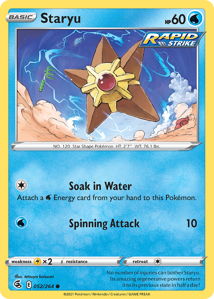 Staryu card