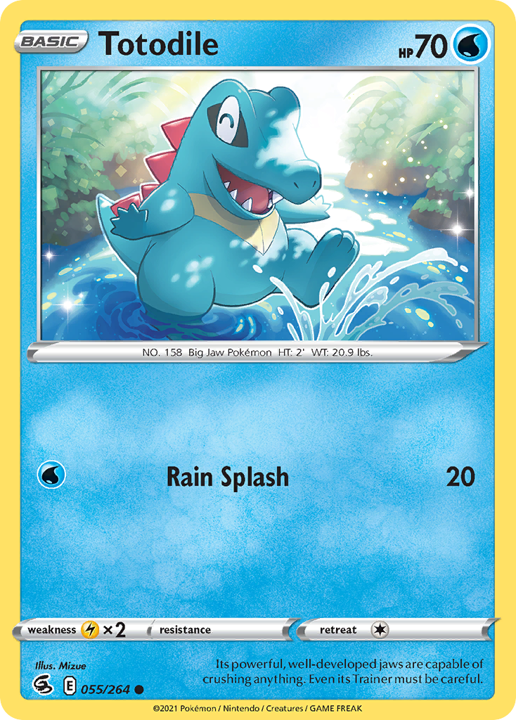 Totodile card