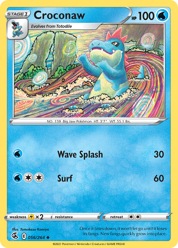 Croconaw card