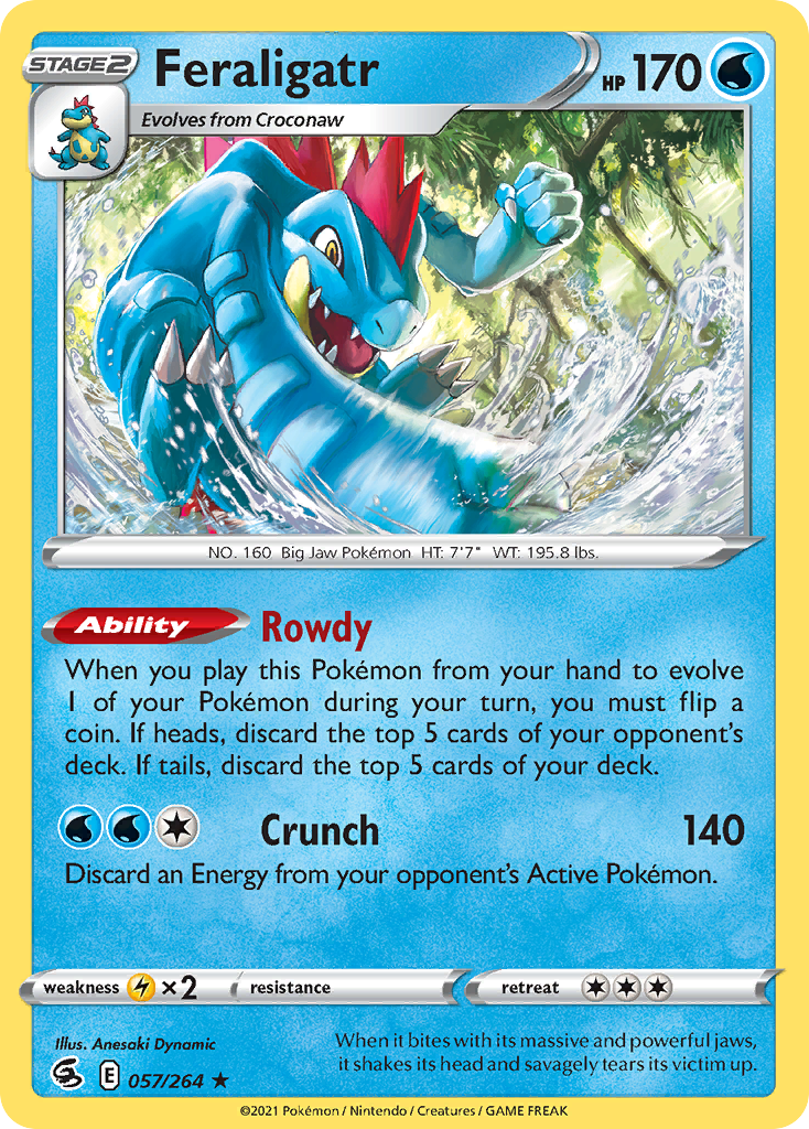 Feraligatr card