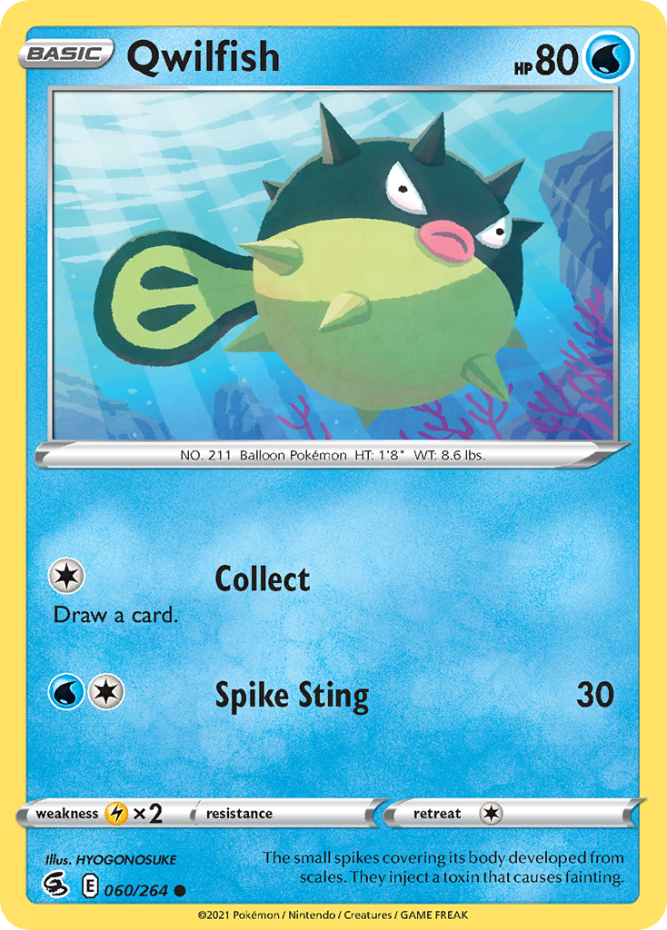 Qwilfish card