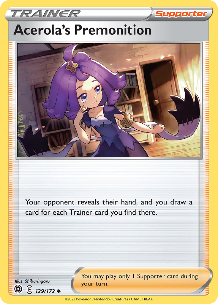 Acerola's Premonition card