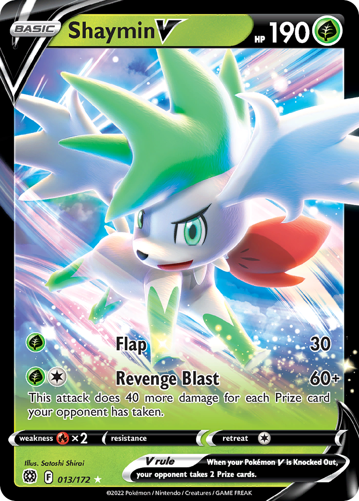 Shaymin V card