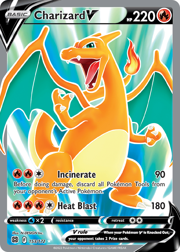 Charizard V card