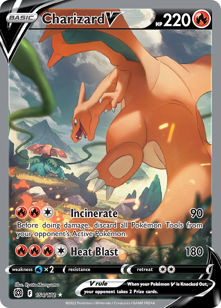 Charizard V card