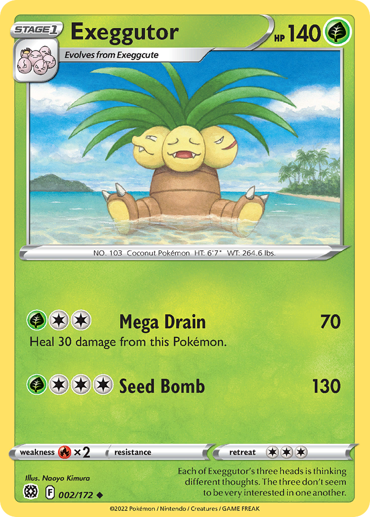 Exeggutor card