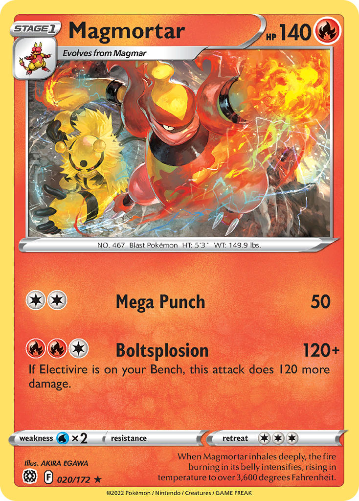 Magmortar card