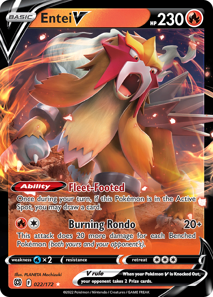 Entei V card