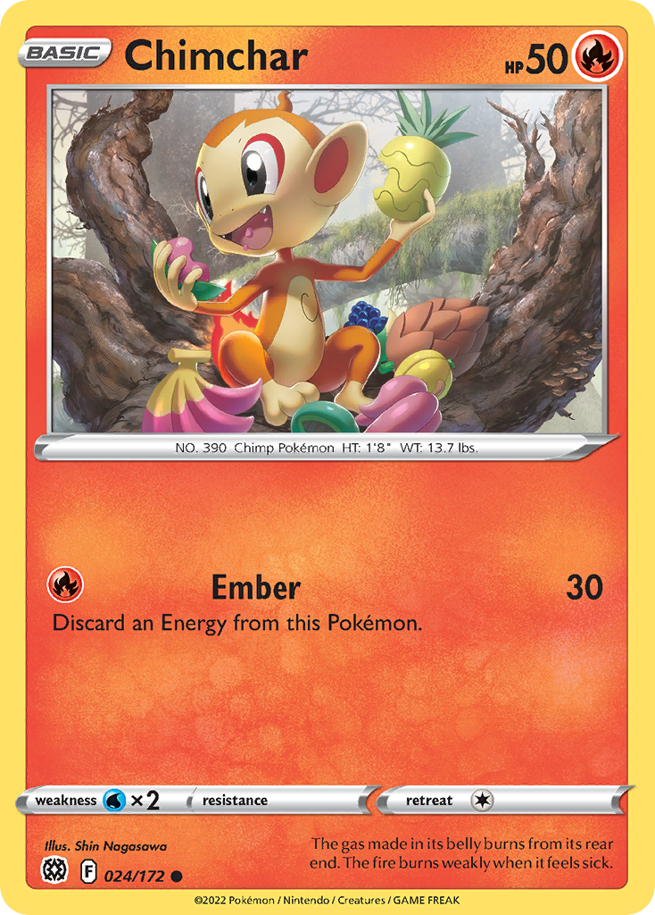 Chimchar card