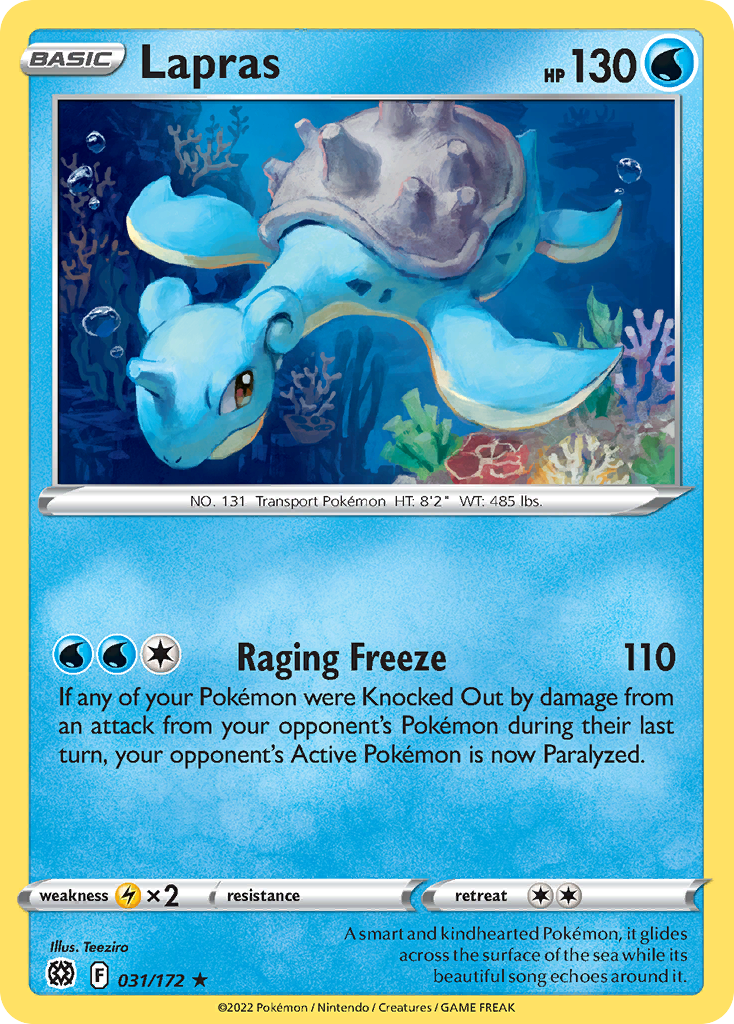 Lapras card