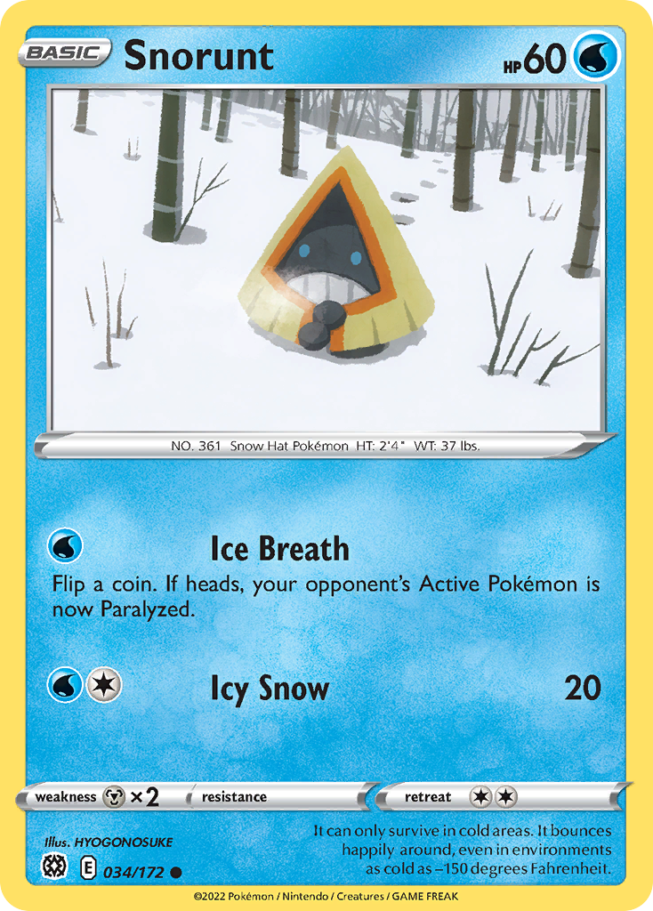 Snorunt card