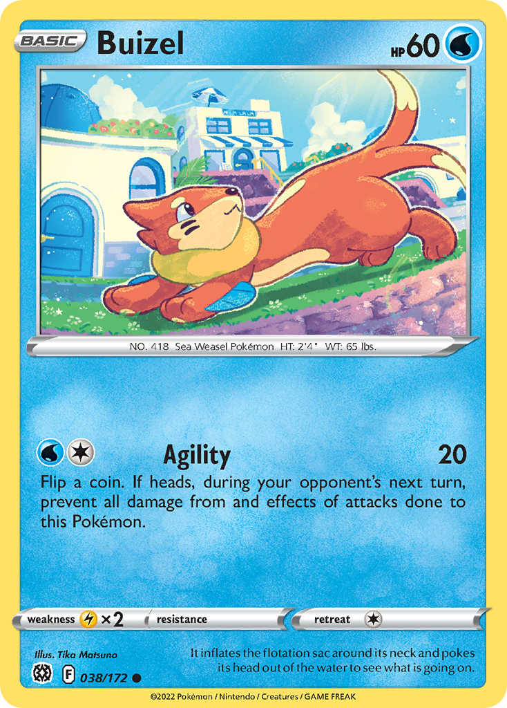 Buizel card