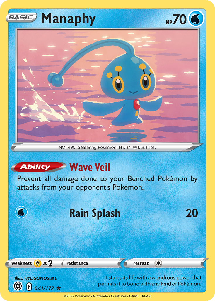 Manaphy card