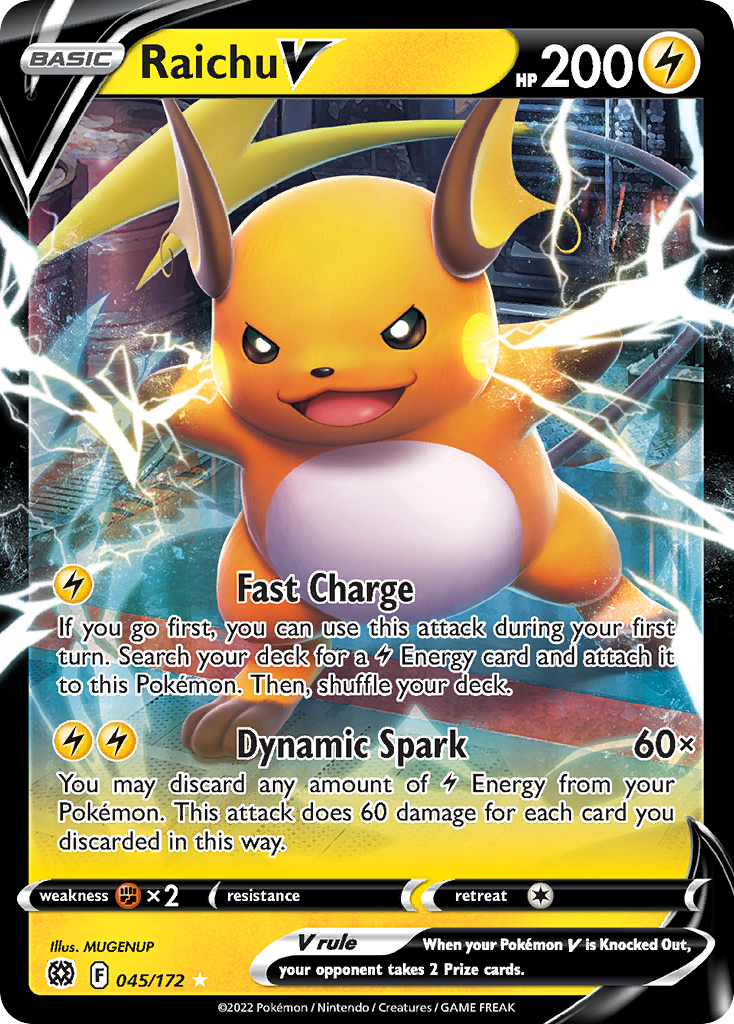 Raichu V card