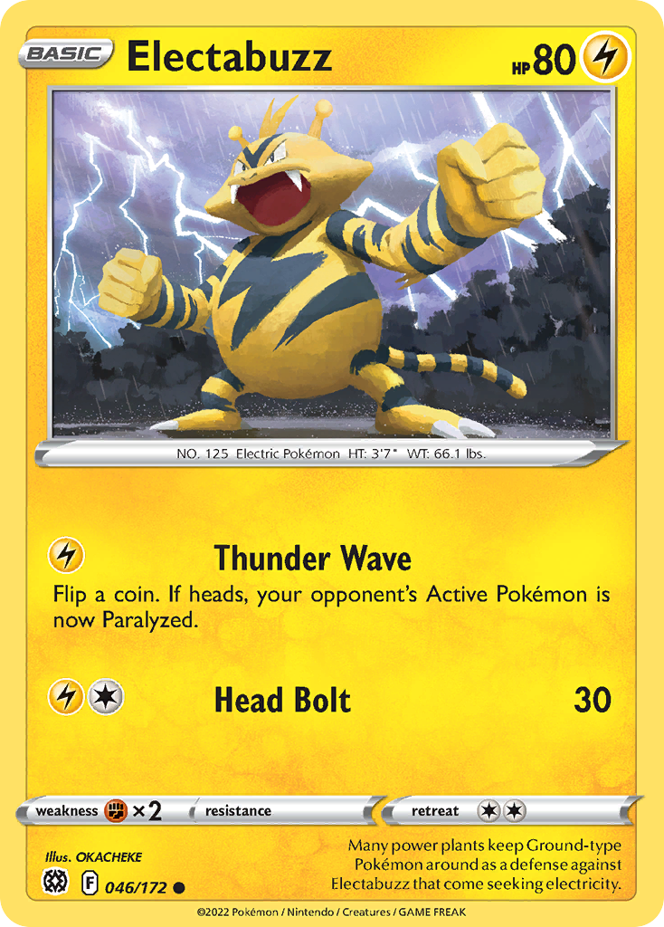 Electabuzz card