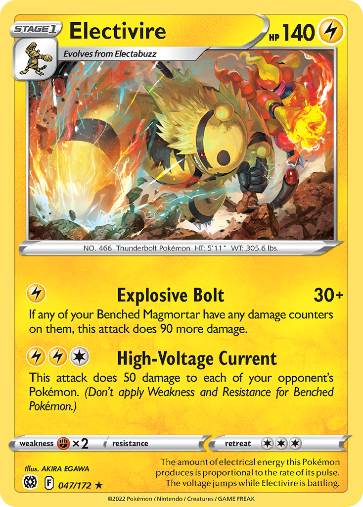 Electivire card