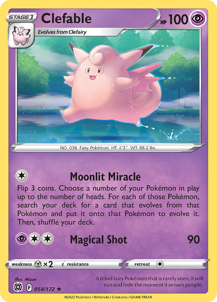 Clefable card