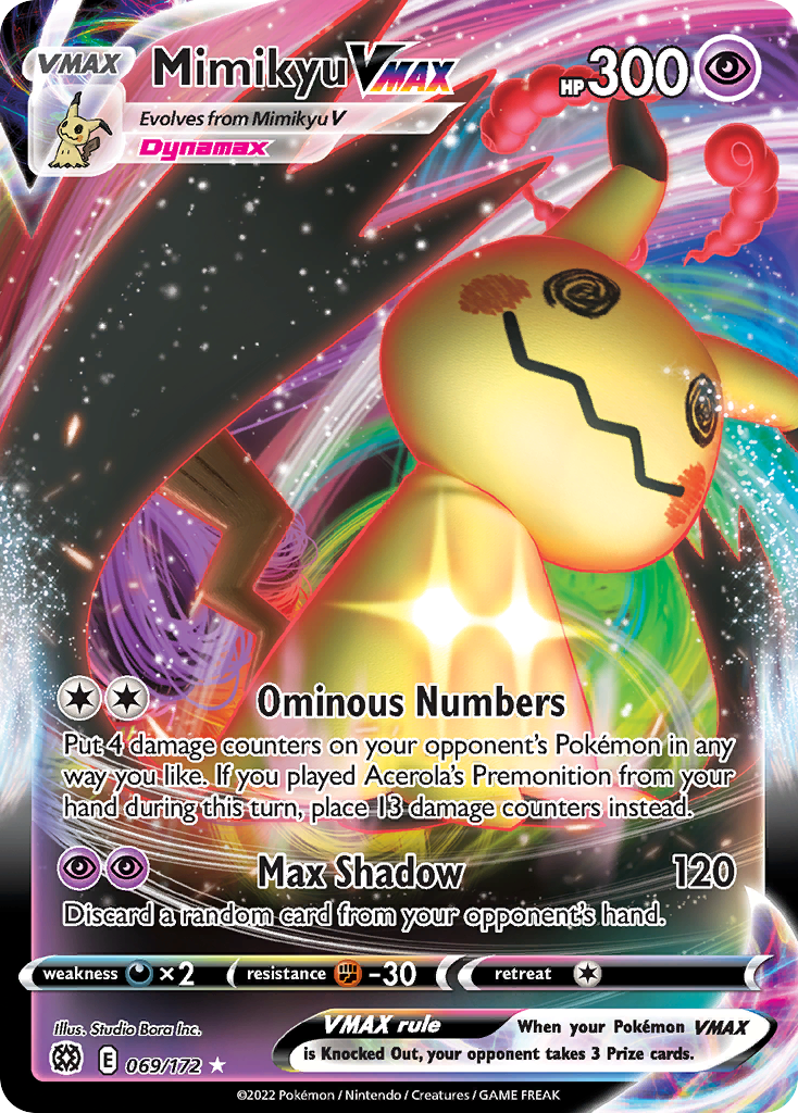 Mimikyu VMAX card