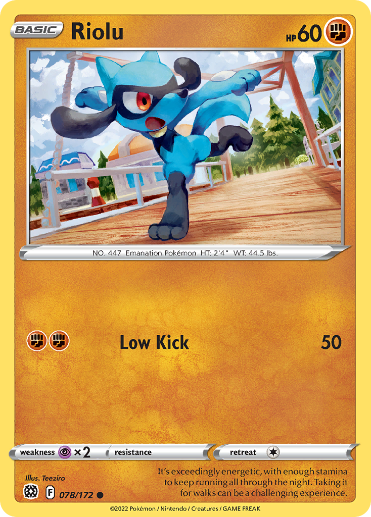 Riolu card