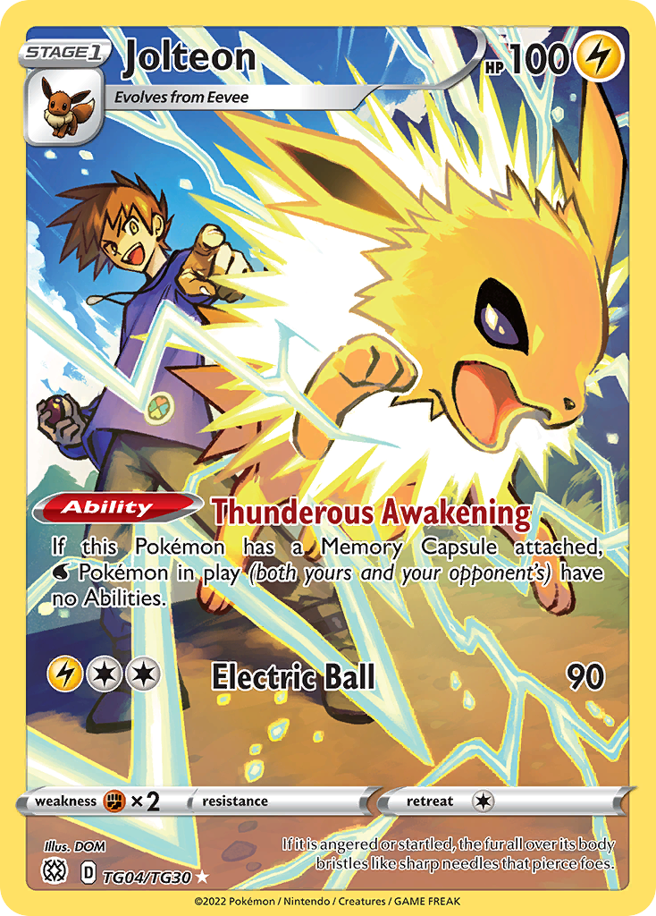 Jolteon card