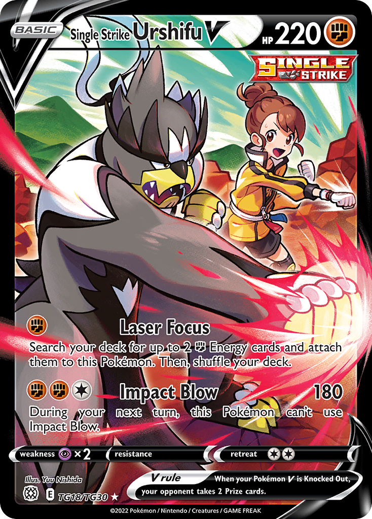 Single Strike Urshifu V card