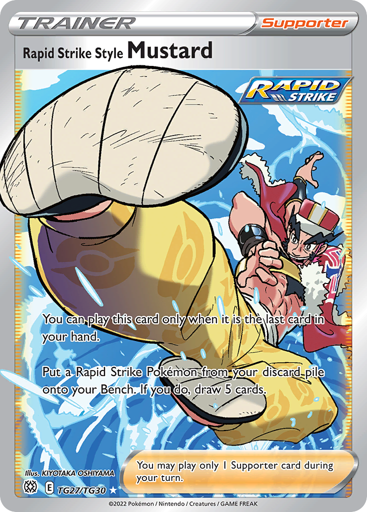 Rapid Strike Style Mustard card