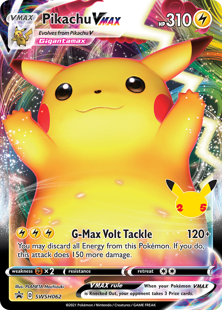 Pikachu VMAX card