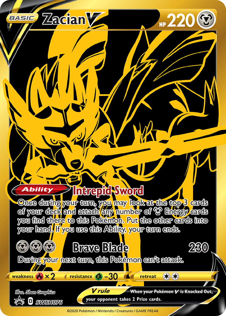 Zacian V card