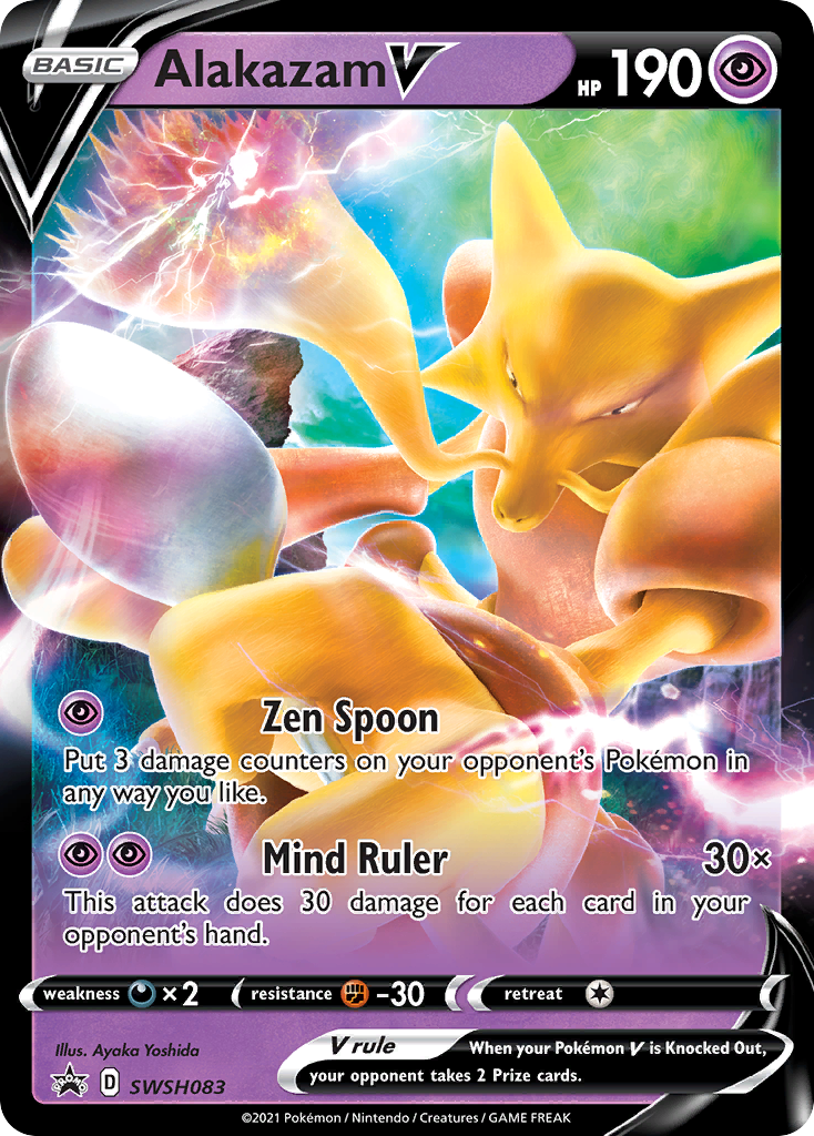 Alakazam V card