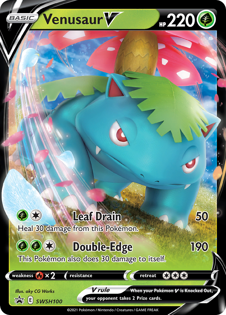 Venusaur V card