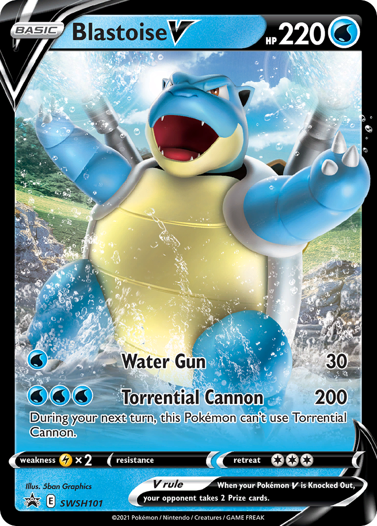 Blastoise V card