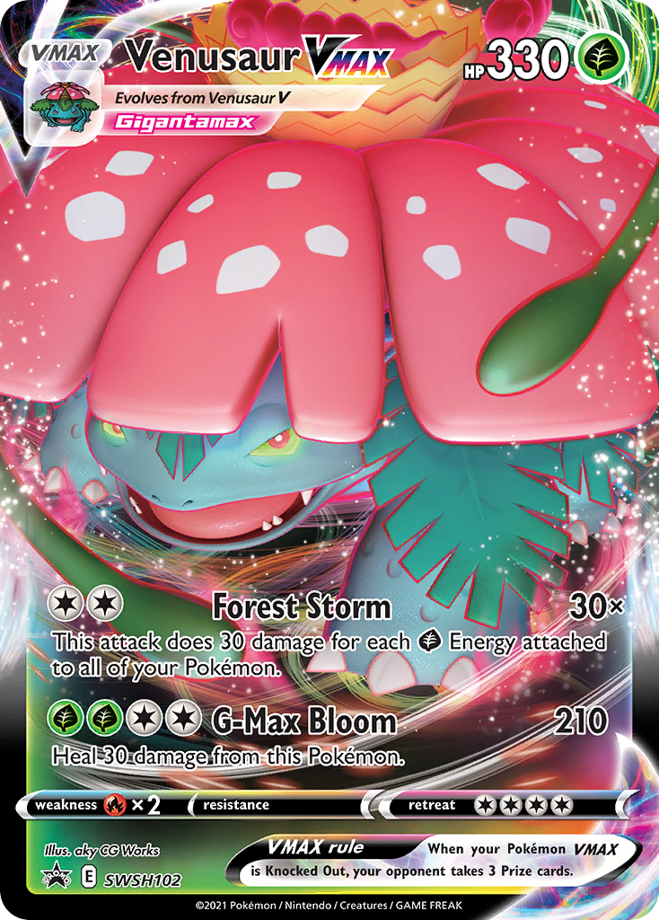 Venusaur VMAX card