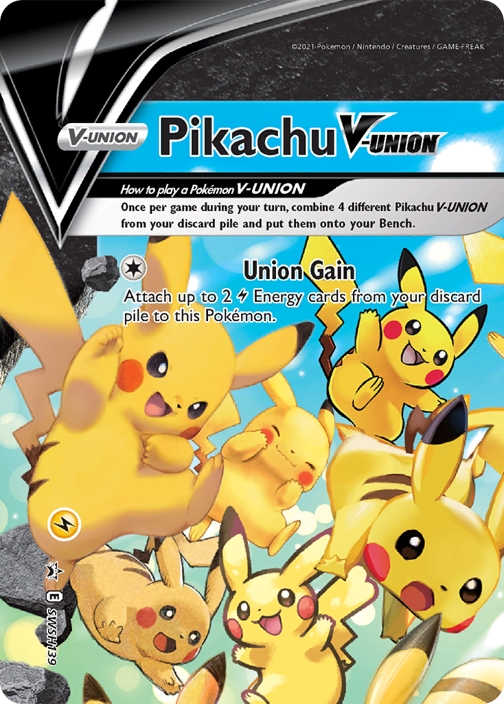 Pikachu V-UNION card