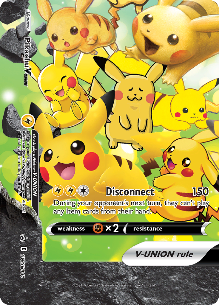 Pikachu V-UNION card