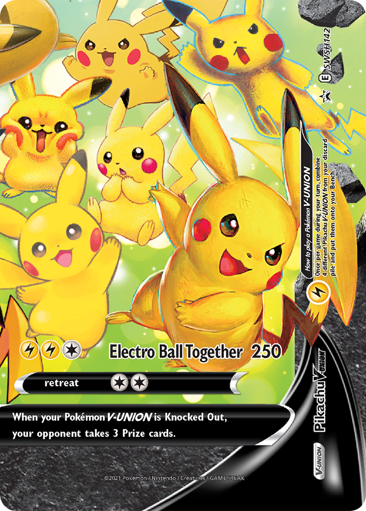 Pikachu V-UNION card