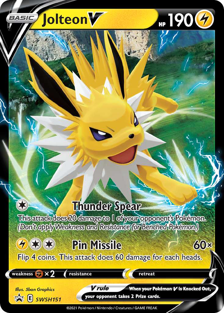 Jolteon V card